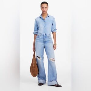 Madewell NWT Low-Slumg Baggy Jeans Sz 28